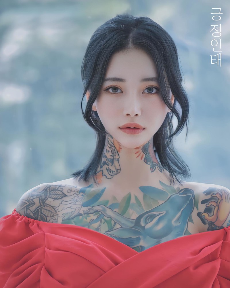 韩国纹身小姐姐——安理娜
