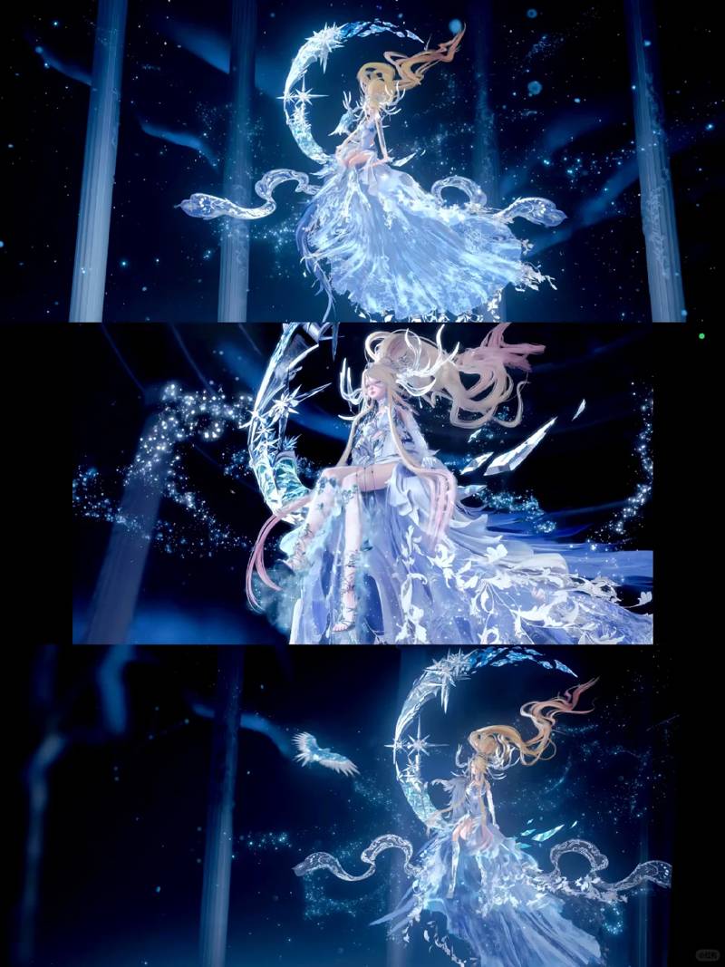 真月神降临，冰晶鹰当坐骑，免费送开服六星！别放过《以闪亮之名》