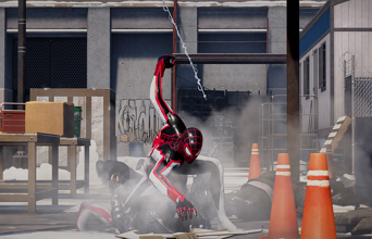 《蜘蛛侠：迈尔斯》玩家摄影：打击犯罪也不忘自拍