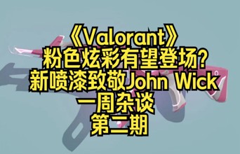 「一周杂谈」瓦罗兰特或将推出粉色枪皮？极地寒港惊现巴西！